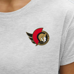 Ottawa Senators lululemon Women's Cates T-Shirt Heathered Core Ultra Light Grey
