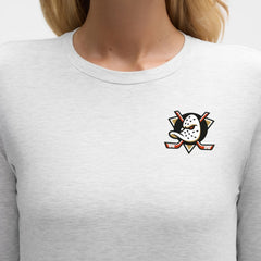 Anaheim Ducks lululemon Women's Love Long Sleeve T-Shirt Heathered Core Ultra Light Grey