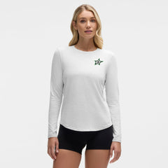 Dallas Stars lululemon Women's Love Long Sleeve T-Shirt Heathered Core Ultra Light Grey