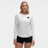 Minnesota Wild lululemon Women's Love Long Sleeve T-Shirt Heathered Core Ultra Light Grey