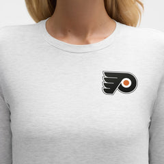 Philadelphia Flyers lululemon Women's Love Long Sleeve T-Shirt Heathered Core Ultra Light Grey