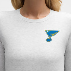 St. Louis Blues lululemon Women's Love Long Sleeve T-Shirt Heathered Core Ultra Light Grey