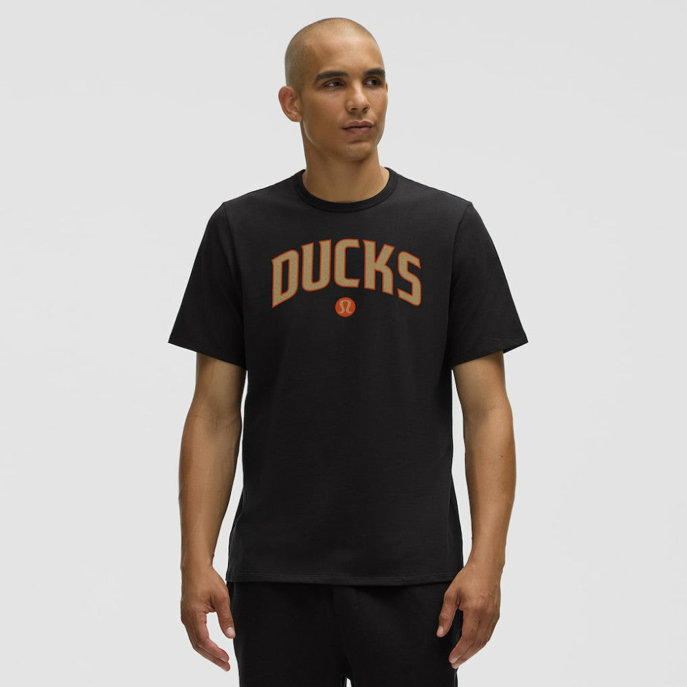 Anaheim Ducks lululemon Organic Cotton Classic-Fit T-Shirt Black