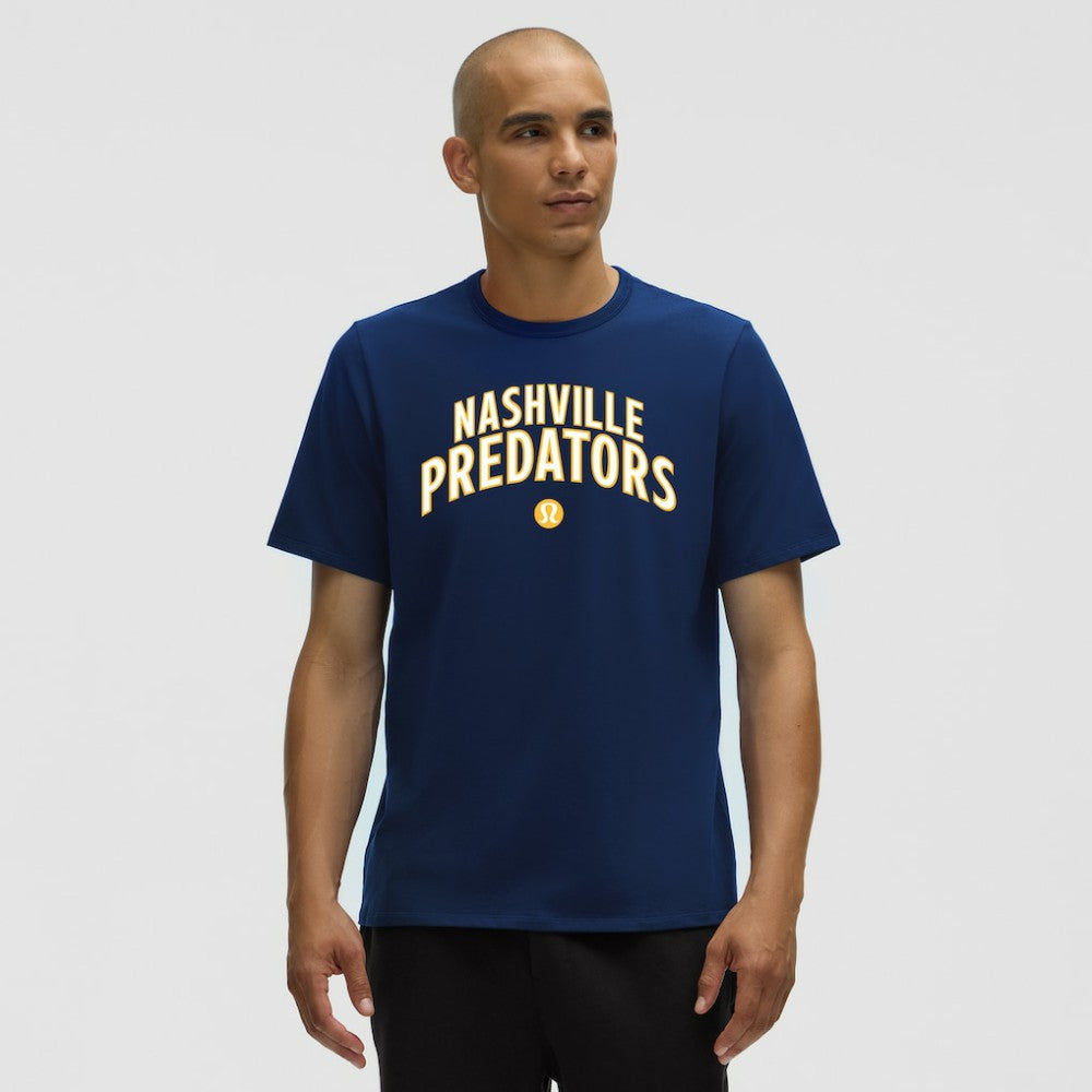 Nashville Predators lululemon Organic Cotton Classic-Fit T-Shirt Blue