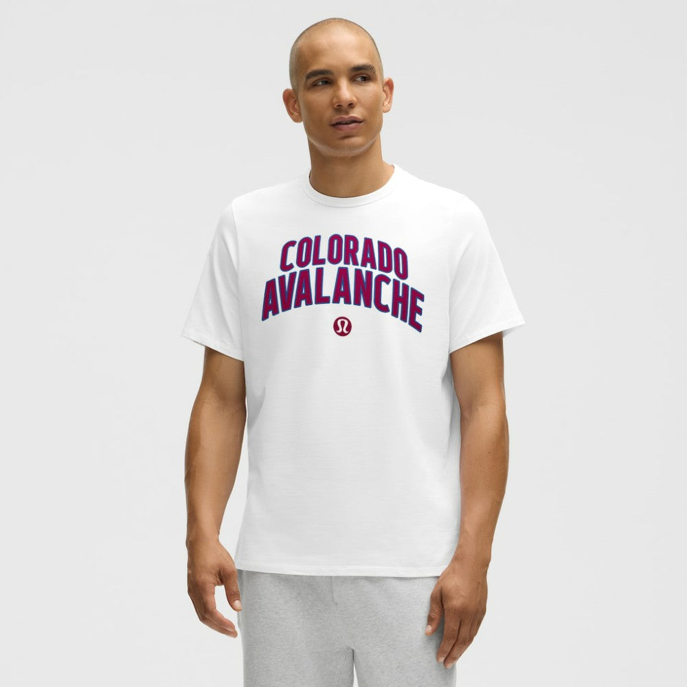 Colorado Avalanche lululemon Organic Cotton Classic-Fit T-Shirt White