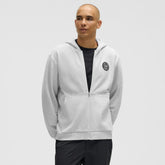 Los Angeles Kings lululemon Steady State Full-Zip Hoodie Heathered Core Ultra Light Grey