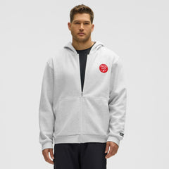 New Jersey Devils lululemon Steady State Full-Zip Hoodie Heathered Core Ultra Light Grey