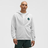 San Jose Sharks lululemon Steady State Full-Zip Hoodie Heathered Core Ultra Light Grey