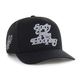 San Antonio Spurs Brand Seen by '47 Sorry I Was Hooping Hitch Adjustable Hat - Black | 47 brand online