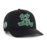 Boston Celtics Brand Seen by '47 Sorry I Was Hooping Hitch Adjustable Hat - Black | 47 brand for sale