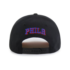 Philadelphia 76ers Brand Seen by '47 Sorry I Was Hooping Hitch Adjustable Hat - Black | 47 brand sale