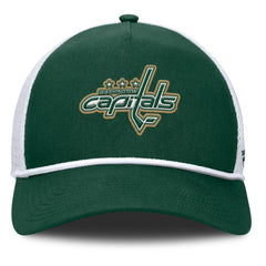 Washington Capitals Fanatics Bermuda A-Frame Adjustable Hat Green/White
