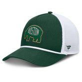 Boston Bruins Fanatics Bermuda A-Frame Adjustable Hat Green/White