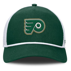 Philadelphia Flyers Fanatics Bermuda A-Frame Adjustable Hat Green/White