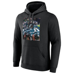 Philadelphia Eagles Push On Pullover Hoodie - Black cheap