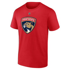 Brad Marchand Florida Panthers Fanatics Authentic Stack Name & Number T-Shirt Red