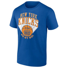 New York Knicks Go NY Go T-Shirt - Blue discount