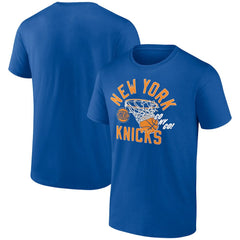 New York Knicks Swishing Hoop T-Shirt - Blue outlet