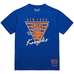 New York Knicks Big & Tall Hardwood Classics Final Seconds T-Shirt - Blue | Mitchell & Ness outlet
