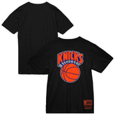 New York Knicks Big & Tall Hardwood Classics Vintage Logo T-Shirt - Black | Mitchell & Ness shop