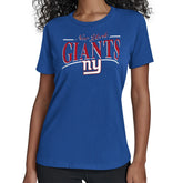 New York Giants Starter Women's Arch Stripe T-Shirt - Royal online