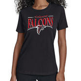 Atlanta Falcons Starter Women's Arch Stripe T-Shirt - Black sale