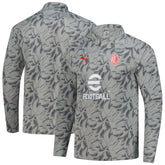 AC Milan 2025/26 Pre-Match dryCell Quarter-Zip Top - Gray | Puma sale
