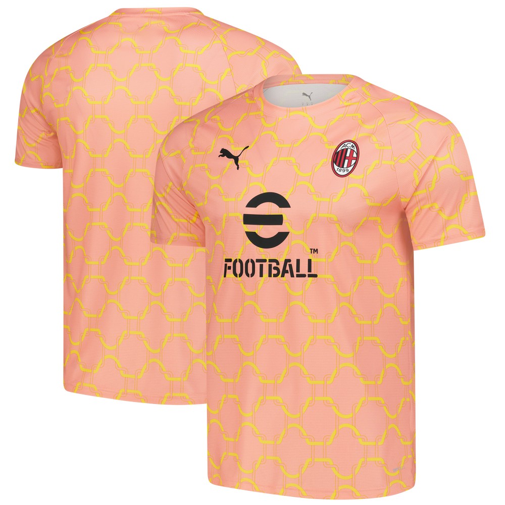 AC Milan 2025/26 Pre-Match dryCell Training Jersey - Light Orange | Puma outlet