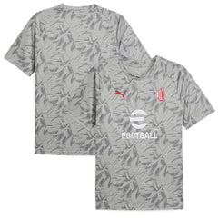 AC Milan 2025/26 Pre-Match Training Jersey - Gray | Puma on sale