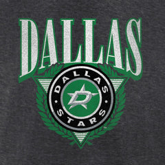 Dallas Stars Retro Seal T-Shirt Charcoal