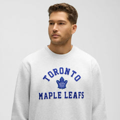 Toronto Maple Leafs lululemon Steady State Crew Heathered Core Ultra Light Grey