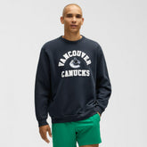 Vancouver Canucks lululemon Steady State Crew True Navy