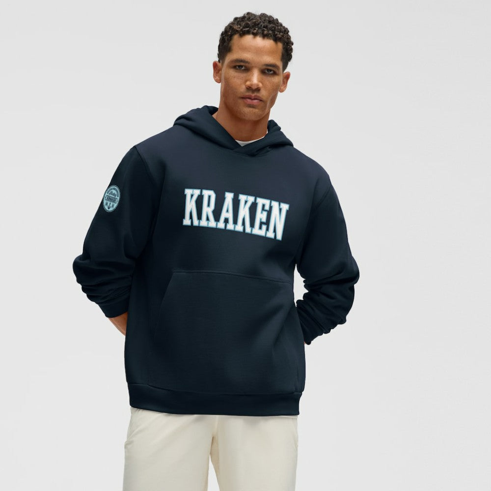 Seattle Kraken lululemon Steady State Pullover Hoodie True Navy