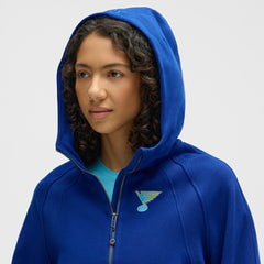 St. Louis Blues lululemon Women's Scuba Oversized Half-Zip Hoodie College Cobalt