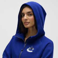 Vancouver Canucks lululemon Women's Scuba Oversized Half-Zip Hoodie Larkspur