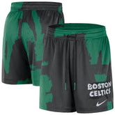 Boston Celtics Courtside Club Dri-FIT Practice Shorts - Black/Kelly Green | Nike outlet