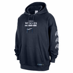 Minnesota Timberwolves Courtside Club Premium Hoodie - Navy | Nike online