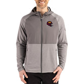 Washington Commanders Cutter & Buck Peshastin Eco Fleece Recycled Raglan Full-Zip Tri-Blend Hybrid Jacket - Heather Gray discount