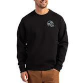 Los Angeles Rams Cutter & Buck Helmet Roam Recycled Raglan Pullover Sweatshirt - Gray outlet