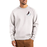 Arizona Cardinals Cutter & Buck Throwback Roam Recycled Raglan Pullover Sweatshirt - Gray cheap