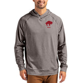 Buffalo Bills Cutter & Buck Adapt Historic Knit Recycled Raglan Pullover Hoodie - Heather Gray cheap