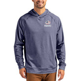 Green Bay Packers Cutter & Buck Adapt Americana Knit Recycled Raglan Pullover Hoodie - Heather Navy cheap