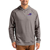 Buffalo Bills Cutter & Buck Adapt Knit Recycled Raglan Pullover Hoodie - Heather Gray sale