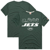 New York Jets Homage Unisex NFL ASL Collection by Love Sign Tri-Blend T-Shirt - Green online