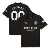Manchester City 2025/26 Away Replica Custom Jersey - Black | Puma outlet