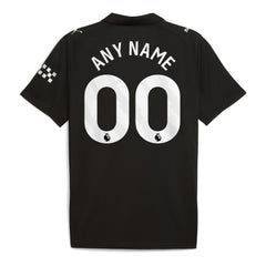 Manchester City 2025/26 Away Replica Custom Jersey - Black | Puma outlet