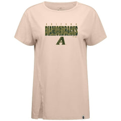 Arizona Diamondbacks Levelwear Women's Influx Protect W T-Shirt - Khaki
