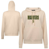 Seattle Mariners Levelwear Women's Adorn Protect W Pullover Hoodie - Khaki