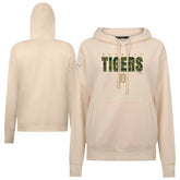 Detroit Tigers Levelwear Women's Adorn Protect W Pullover Hoodie - Khaki