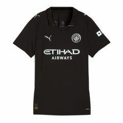 Manchester City Women's 2025/26 Away Replica Custom Jersey - Black | Puma sale